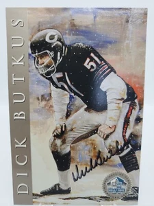 Dick Butkus Auto Ron Mix Platinum Signature Series BECKETT BAS AUTHENTICATED HOF - Picture 1 of 3
