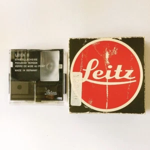【COMO NUEVO】Pantalla de Enfoque Leica R4 Nº2 Vidrio Esmerilado Uniforme Tipo 14304 para Modelos R - Imagen 1 de 9