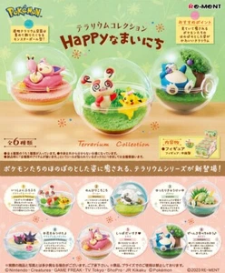 Re-Ment Pokemon Terrarium Collection Happy Namaichi All 6 Types - Picture 1 of 1