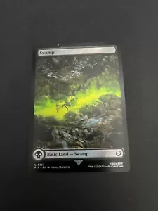 MTG Swamp 0322 Full Art Fallout Trading Card Magic The Gathering TCG - Bild 1 von 8