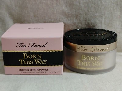 Too Faced Born This Way Ethereal Setting Powder TRANSLUCENT 0.56 oz. {FREE SHIP} - Image 1 of 3