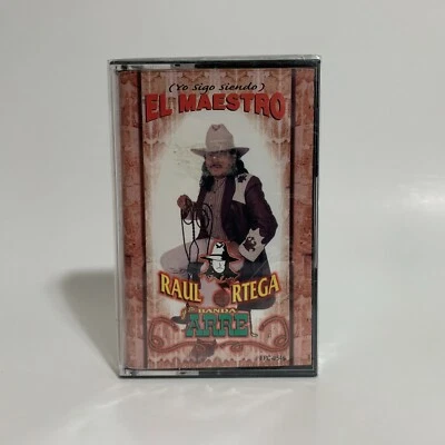 Raul Ortega Cassette El Maestro 1997 Fonovisa Arre ex Banda Machos Rare New - Image 1 of 3