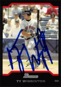 Ty Wigginton autographed baseball card (New York Mets) 2004 Bowman #16 - Picture 1 of 1