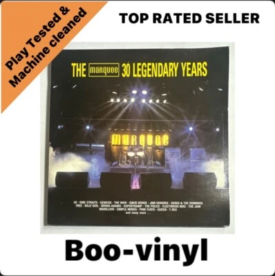 The Marquee 30 Legendary Years. Double Vinyl Gatefold LP Rock New Wave EX / EX - Image 1 of 4