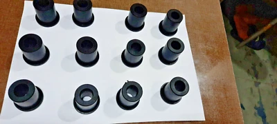 tata xenon yodha leaf spring bush kit set of 12pcs best quality rubber - Image 1 of 3