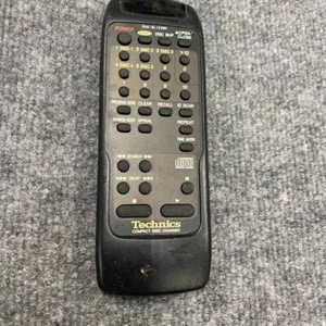 Genuine Technics RAK-SL 122WH Remote Control - Compact Disc CD Changer - Picture 1 of 4