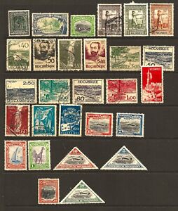 Mozambique & Mozambique Company. A small collection of older stamps.