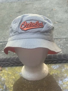 Baltimore Orioles Miller Lite wendbarer Bucket-Schlapphut khaki beige orange - Bild 1 von 5