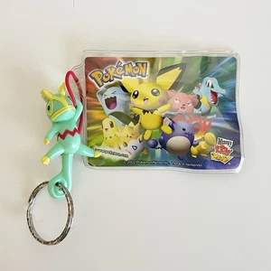 2002 Pokémon Kecleon Wendy’s Kids Meal Keychain Mewtwo Card 3/15 - Picture 1 of 5
