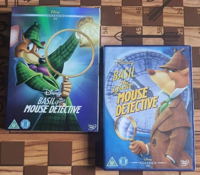 Disney Classics 26 Basil the Great Mouse Detective DVD Limited Edition Cover - Image 1 of 4