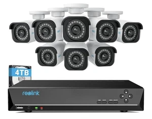 REOLINK 4K 8pcs Security Camera System RLK16-800B8 - Picture 1 of 2