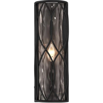 Savoy House 照明 9 - 2006 - 1 - 89 斯诺登壁灯哑光黑色 — 第 1/4 张图片