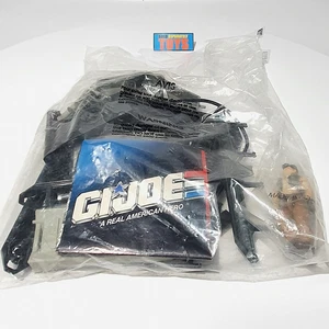 Vintage GI Joe STEAM ROLLER Figur SEALED Baggie in Mobile Command Center MCC Tasche - Bild 1 von 19