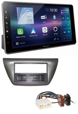 Pioneer Bluetooth USB DAB MP3 Autoradio für Mitsubishi Lancer Evo 2004-2008 - Bild 1 von 4