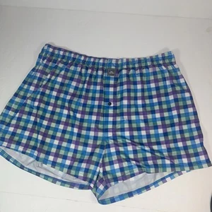 MENS PETER MILLAR BOXER SHORTS GINGHAM CHECKERED PERFORMANCE 40 - Picture 1 of 6