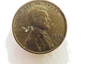 Centavo de trigo 1930. Sin marca de visón. Bonita moneda fácil de leer. Envío gratis en USA - Imagen 1 de 6