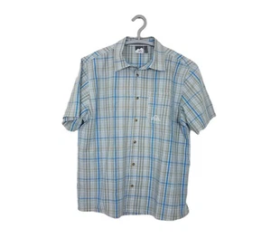 McKinley Herren Hemd Gr. XL 54 blau grau kariert kurzarm Baumwollmix - Bild 1 von 17
