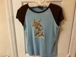 Woman’s Vintage 90’s Amy Brown Fairy Shirt Hot Topic Beautiful M - Picture 1 of 4