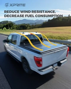 Hard Tri-fold Tonneau Cover for Ford 2017-2025 F250/F350/F450 Super 81"Bed 6.8FT - Bild 1 von 7