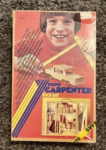 NOS Vintage Sears Young Carpenter 20 Piece Tool Set Kids Ages 8 & Up - Picture 1 of 3