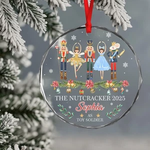Adorno Cascanueces Personalizado, Cascanueces Adorno de Navidad, Cascanueces Arte Ballet - Imagen 1 de 8