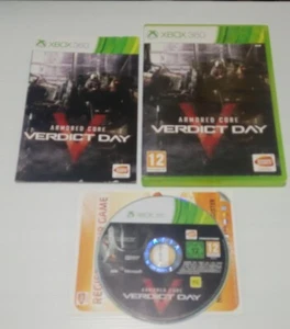 Armored Core Verdict Day Xbox 360 CIB PAL UK Inglés NTSC REGIÓN JUEGO GRATIS - Imagen 1 de 6