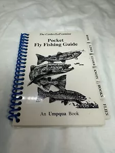 VTG The Cordes/ LaFontaine Pocket Fly Fishing Guide (Rare 1992) An Umpquq-Book - Picture 1 of 3