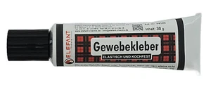 Elefant Textilkleber Gewebe Kleber Stoffkleber Gewebekleber Klebstoff kochfest   - Bild 1 von 2