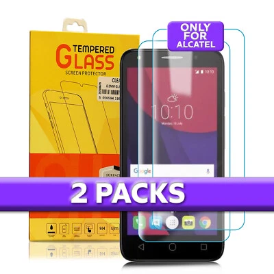 Tempered Glass Screen Protector For Alcatel Pixi 3 4.0 4.5 Plus Pixi 4 3V 6.0 A3 - image 1 of 4