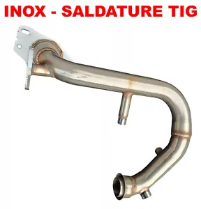 DOWNPIPE INOX TUBO RIMOZIONE DPF MERCEDES NISSAN RENAULT 1.5 DCI K9K 110CV T18 - Imagen 1 de 5