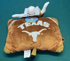 Texas Longhorns BEVO NCAA Pillow Pet NCAA Officially Licensed Brand New w/ Tags! - Picture 1 of 7