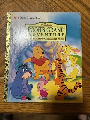 Winnie the Pooh Little Golden Book Pooh's Grand Adventure Search for Christopher - Image 1 of 4