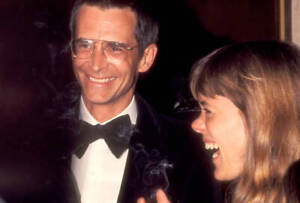 Anthony Perkins and wife Berry Berenson at the Fifth Annual Americ- Old Photo