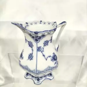 Royal Copenhagen Blue Fluted Milk Pot Large Size Caliber 6cm Height 12cm Rare - Picture 1 of 5