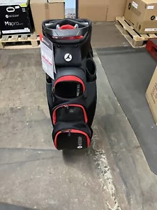 Bolsa de golf Motocaddy Pro Series (189R) - roja - tiene pliegue en el bolsillo frontal inferior - Imagen 1 de 5