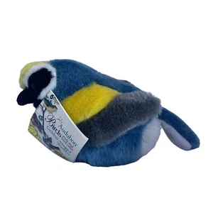 Pájaro de peluche Wild Republic Audubon curruca de alas doradas con etiqueta SIN SONIDO - Imagen 1 de 6