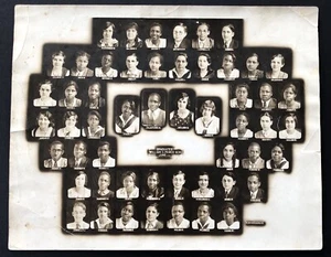 1931 Klassenfoto William S. Peirce Schule Philadelphia, schwarzer Amerikaner, jüdisch - Bild 1 von 19