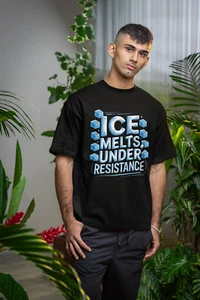 ICE MELTS UNDER RESISTANCE Immigration Justice T-Shirt | Latino Pride Viral Tees - Bild 1 von 17