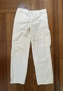 Vintage 1990er Helmut Lang weiße Cargohose Damen IT44 - Bild 1 von 8