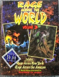 Werewolf: Rage Across the World Volume 3 SC RPG Supplement NEW White Wolf Games - Picture 1 of 2