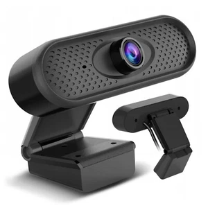 HomeOffice Computer Webcam Videocamera Microfono FullHD 1080p - Imagen 1 de 7