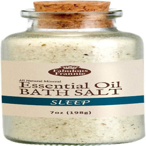 Fabulous Frannie Sleep Therapeuic Mineral Bath Salt Pure Essential Oils... 