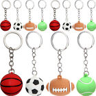 12pcs Sport Keychains for Party Favors and Gifts