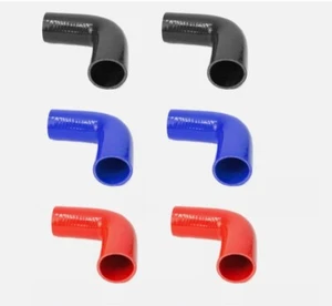 Ramair 90 Degree Silicone Hose Bend Pipe Elbow Air Water Boost Intercooler - Picture 1 of 6