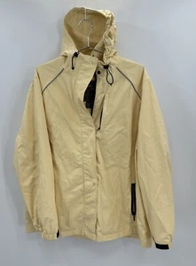 Giacca gialla impermeabile Eddie Bauer donna taglia 3X bordo meteo cappotto morbido - Foto 1 di 8