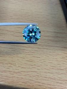 7,93 CTS ¡UNA MARAVILLOSA FORMA REDONDA DE MOSSANITA 13 mm! - Imagen 1 de 2