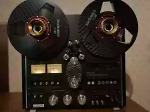 Ein Paar Technics 10,5" Kohlefaser 1/4" leere Tonbandspule für M28 Rekorder - Bild 1 von 21