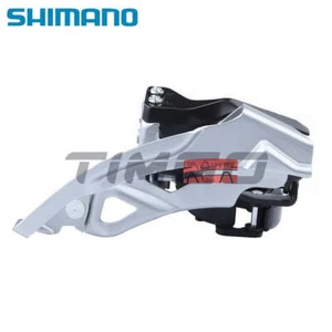 Shimano Acera FD-T3000 3x9 Speed Front Derailleur Top Swing Clamp-on 31.8/34.9mm - Picture 1 of 4