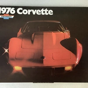 Used Original 1976 Chevrolet Corvette Dealer Showroom Sales Brochure - Picture 1 of 6