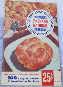 100 Prize-Winning Recipes From Pillsbury's 7th Grand National Cookbook - 1956 - Picture 1 of 13